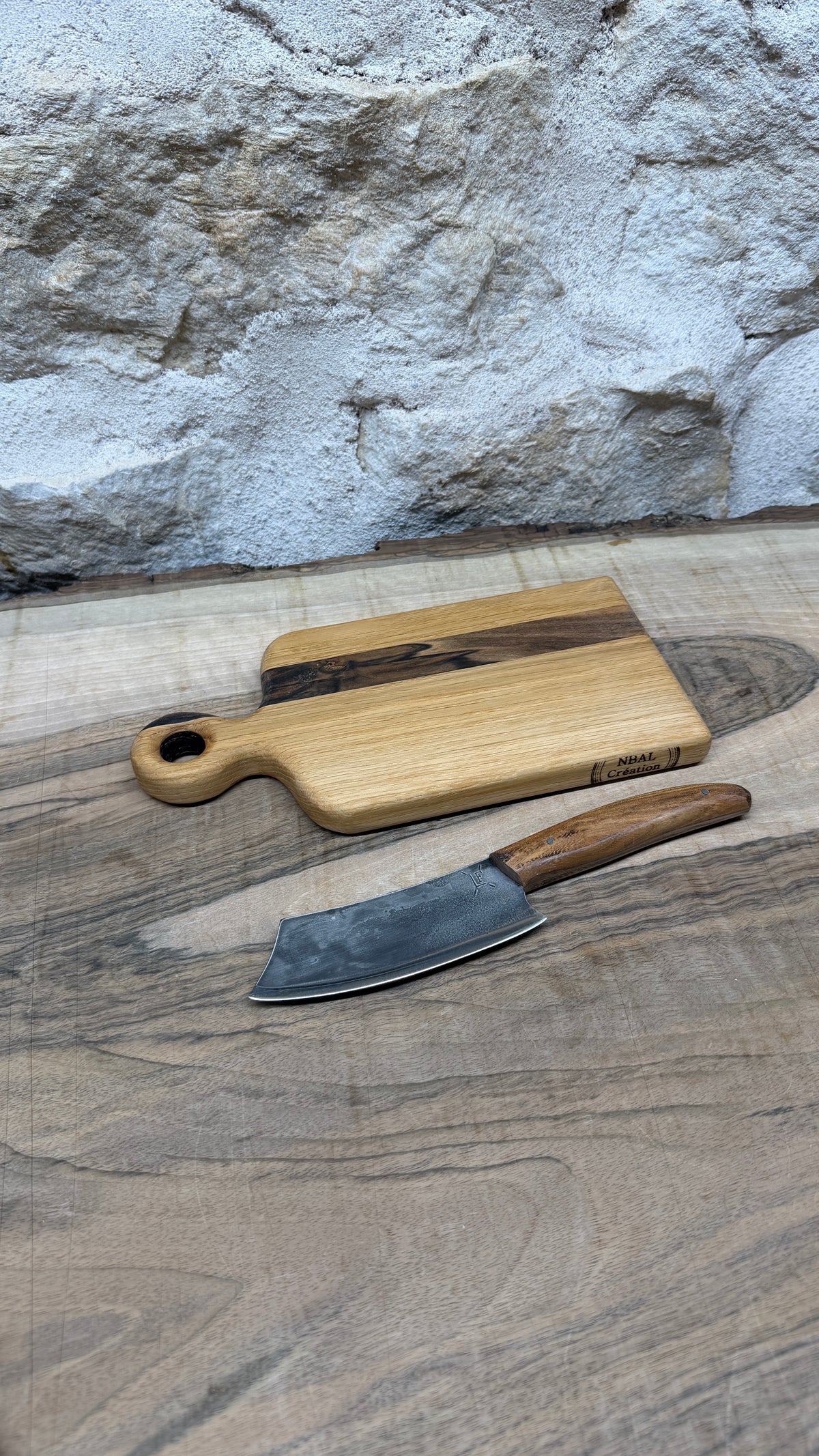 Coffret planches à saucisse et couteaux