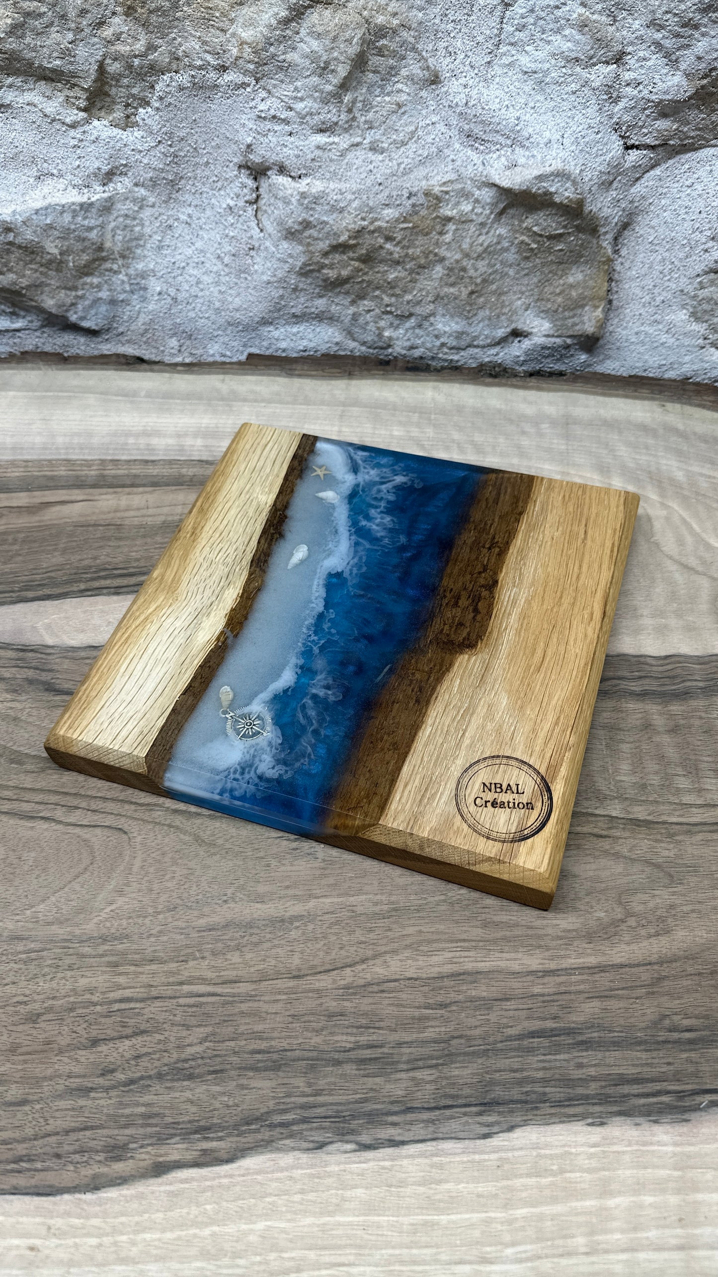 Dessous de plats effet mer