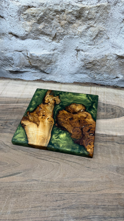 Dessous de plats en poirier