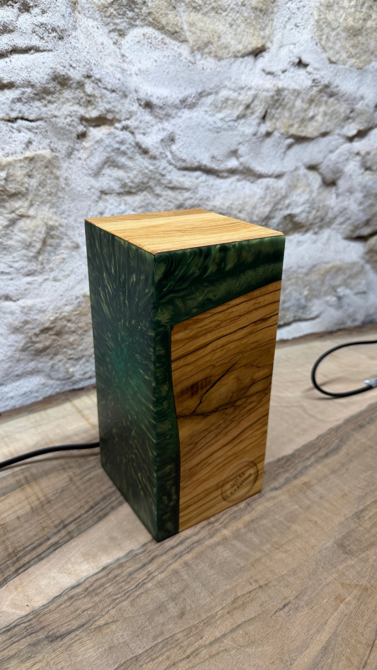 lampe Olivier/résine époxy