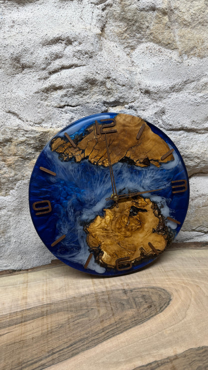 Horloge effet mer