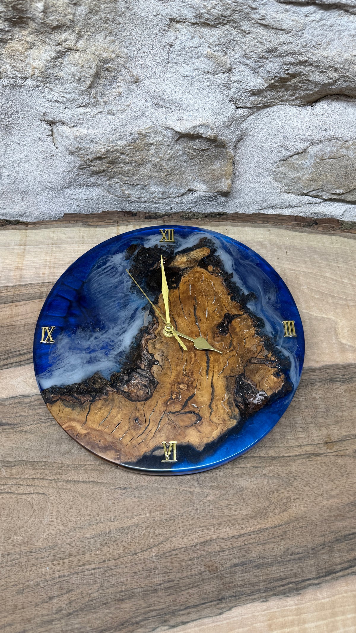 Horloge effet mer