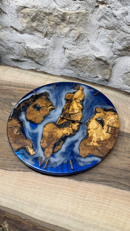 Horloge effet mer