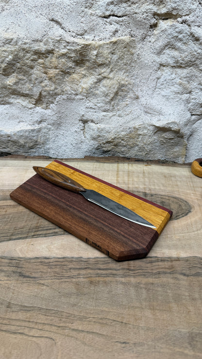 Coffret planches à saucisse et couteaux