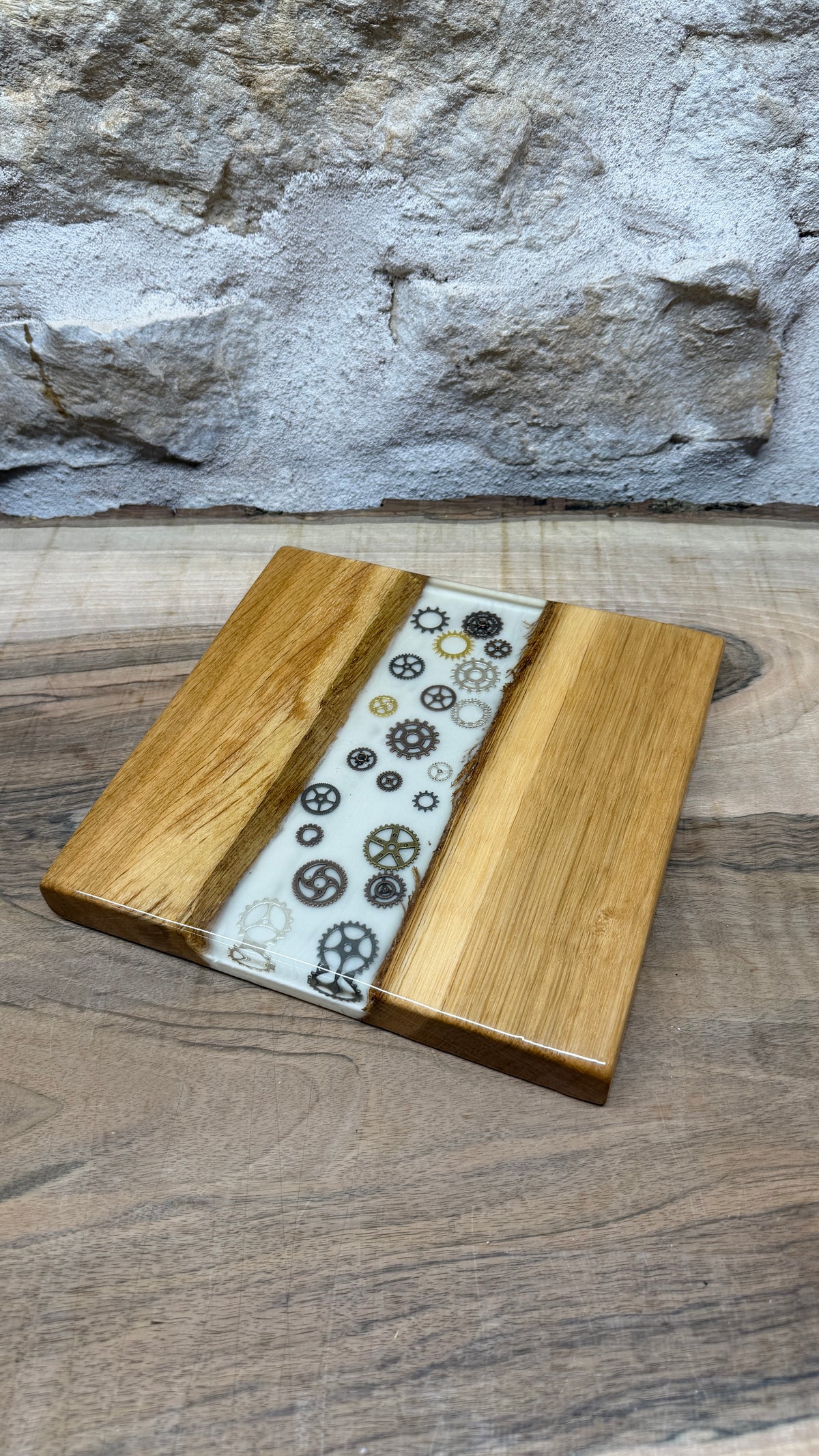 Dessous de plats incrustations
