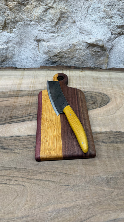 Coffret planches à saucisse et couteaux