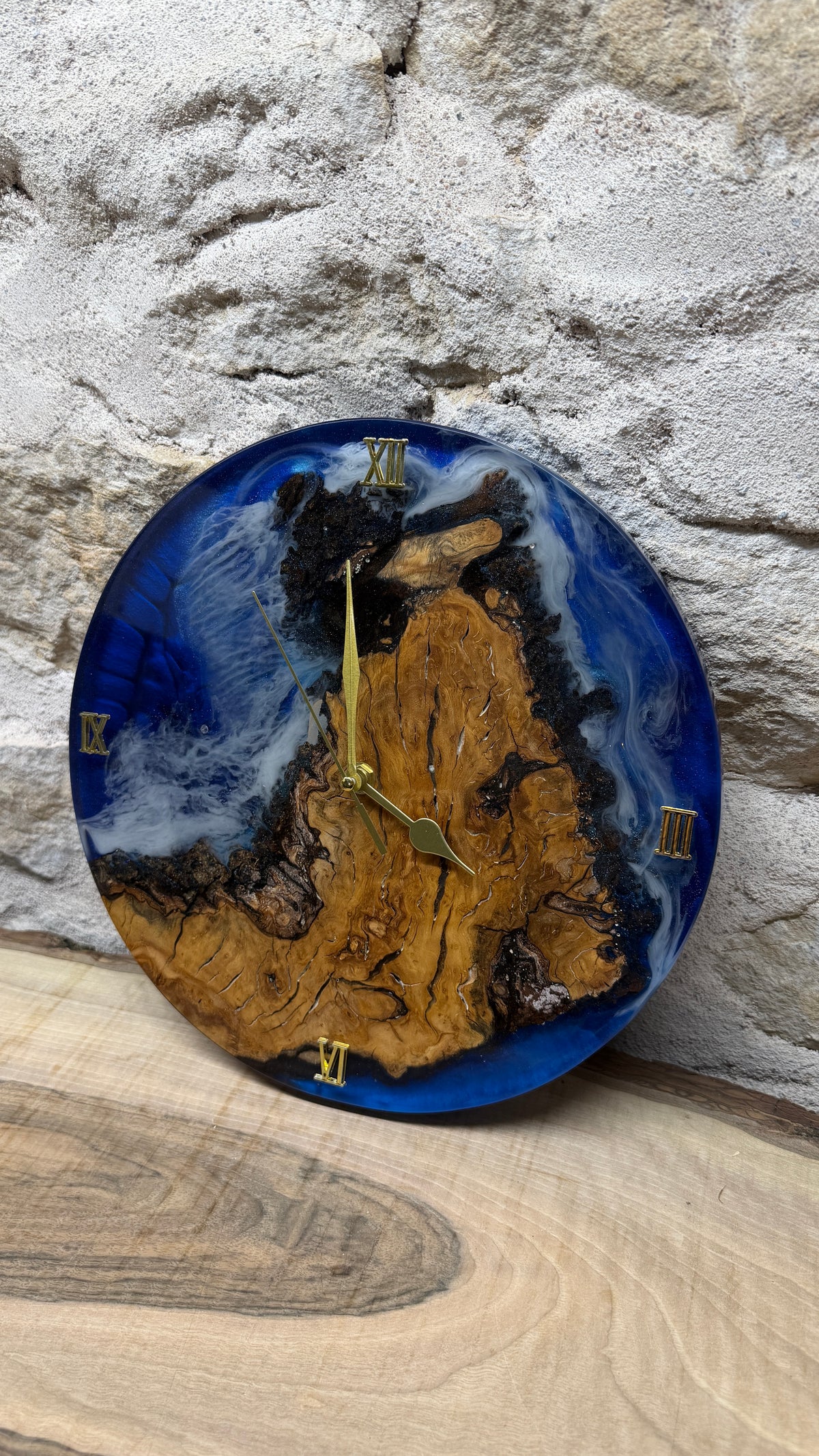 Horloge effet mer