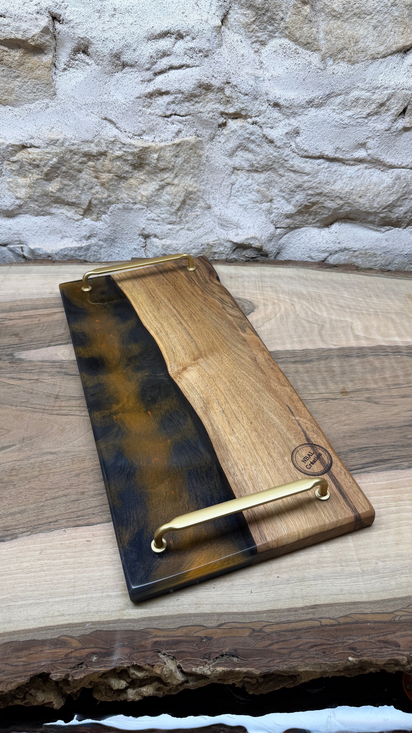 Petit  Plateaux résine et bois