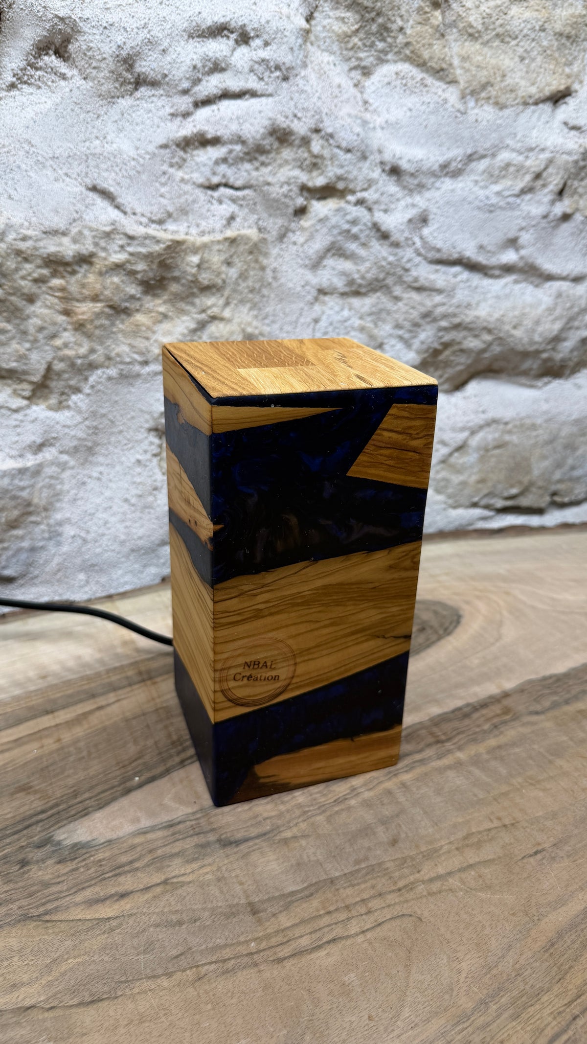 lampe Olivier/résine époxy