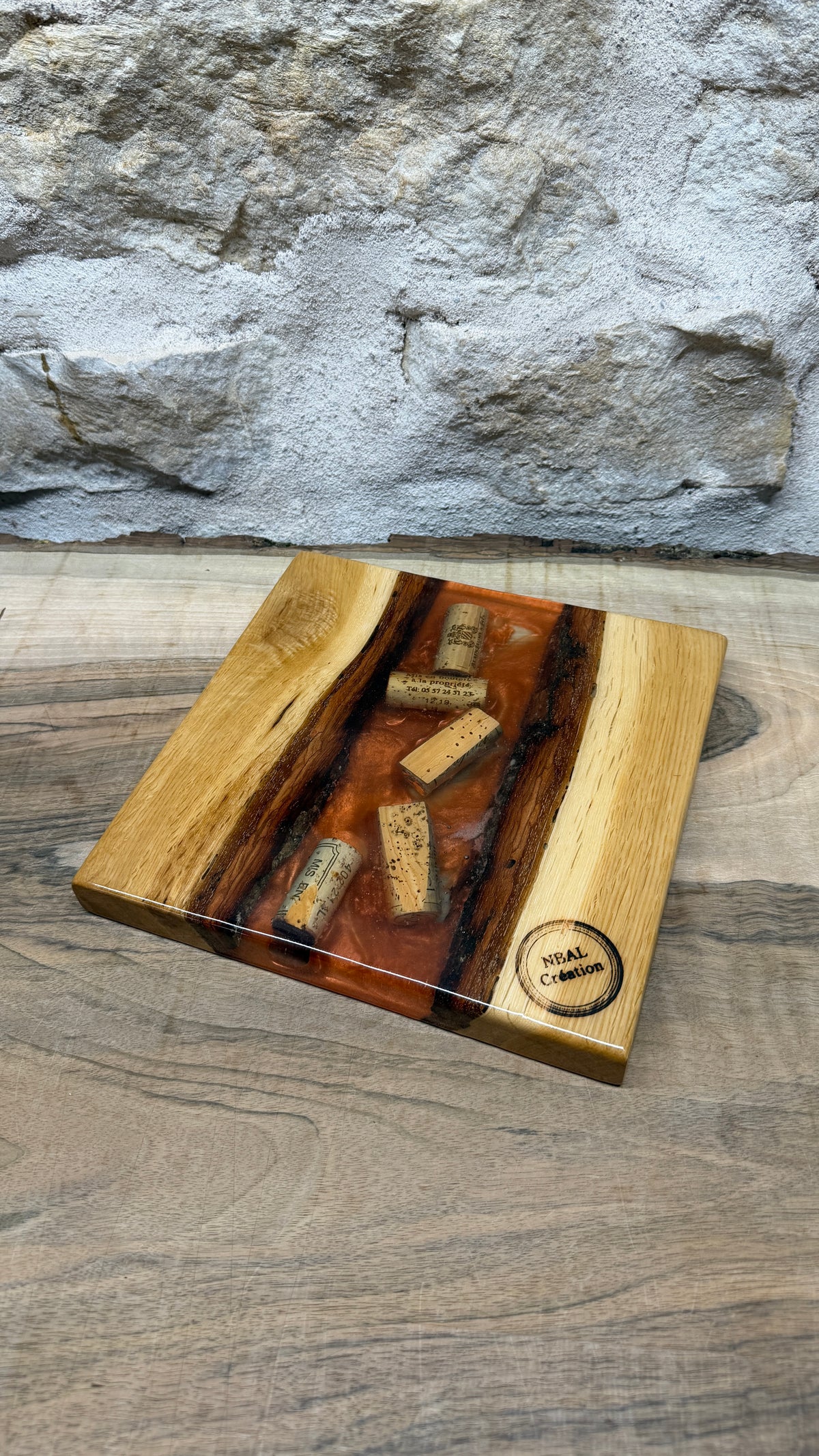 Dessous de plats bouchons de vins