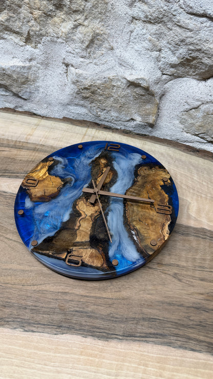 Horloge effet mer