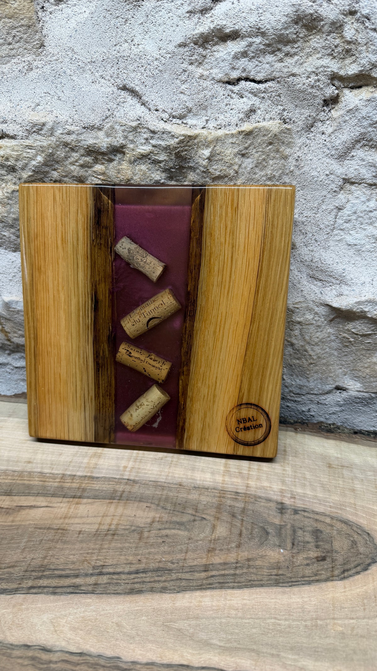 Dessous de plats bouchons de vins