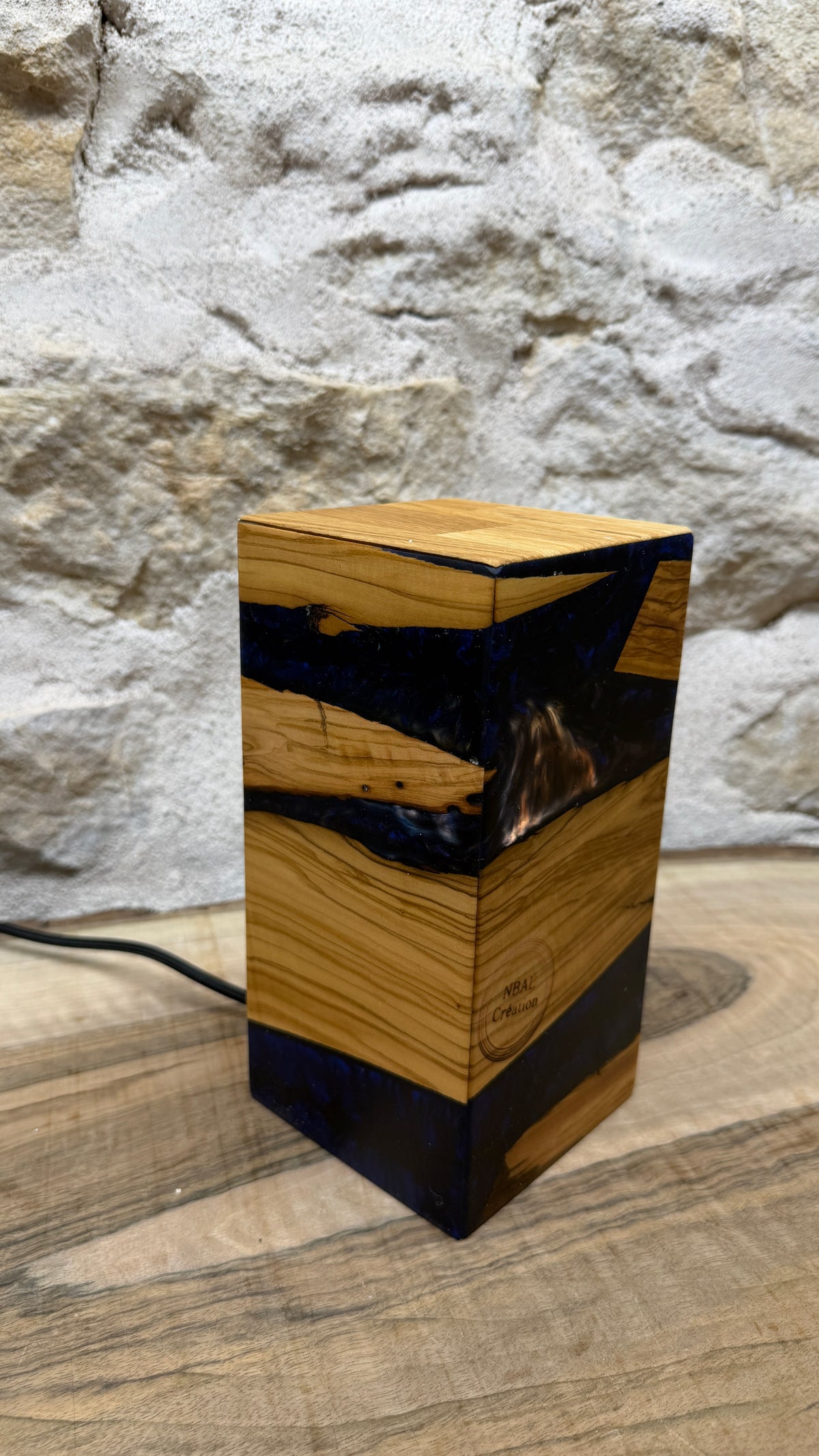 lampe Olivier/résine époxy