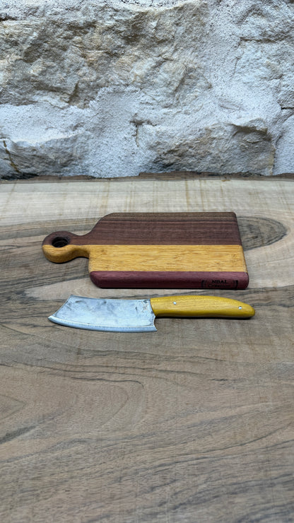 Coffret planches à saucisse et couteaux