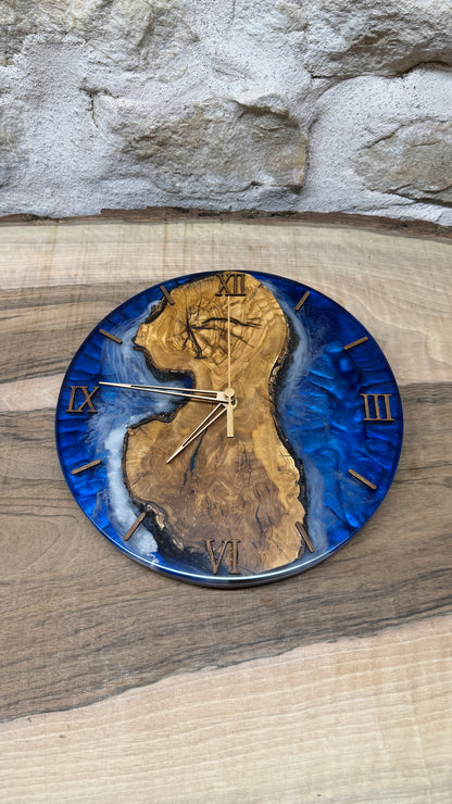 Horloge effet mer