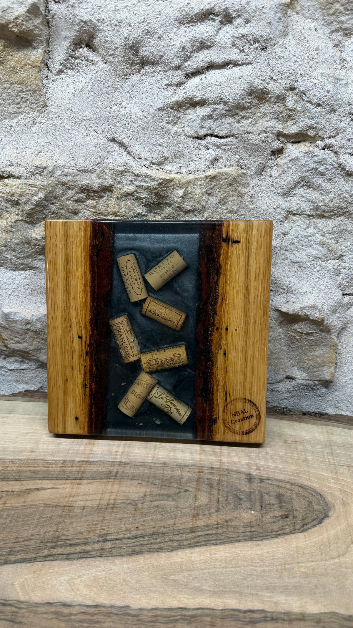 Dessous de plats bouchons de vins