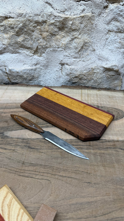 Coffret planches à saucisse et couteaux