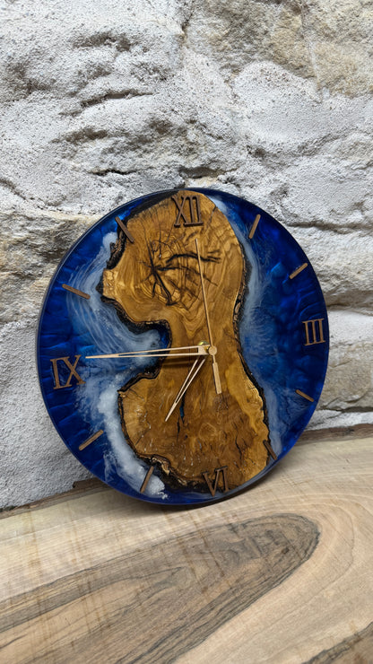 Horloge effet mer