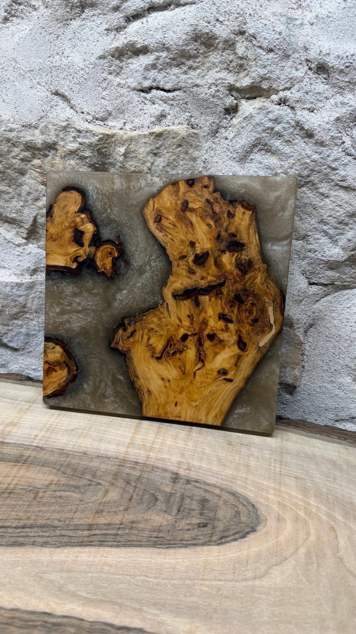 Dessous de plats en poirier