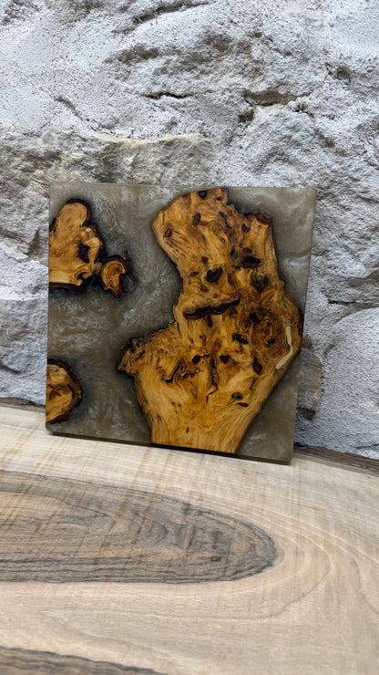 Dessous de plats en poirier