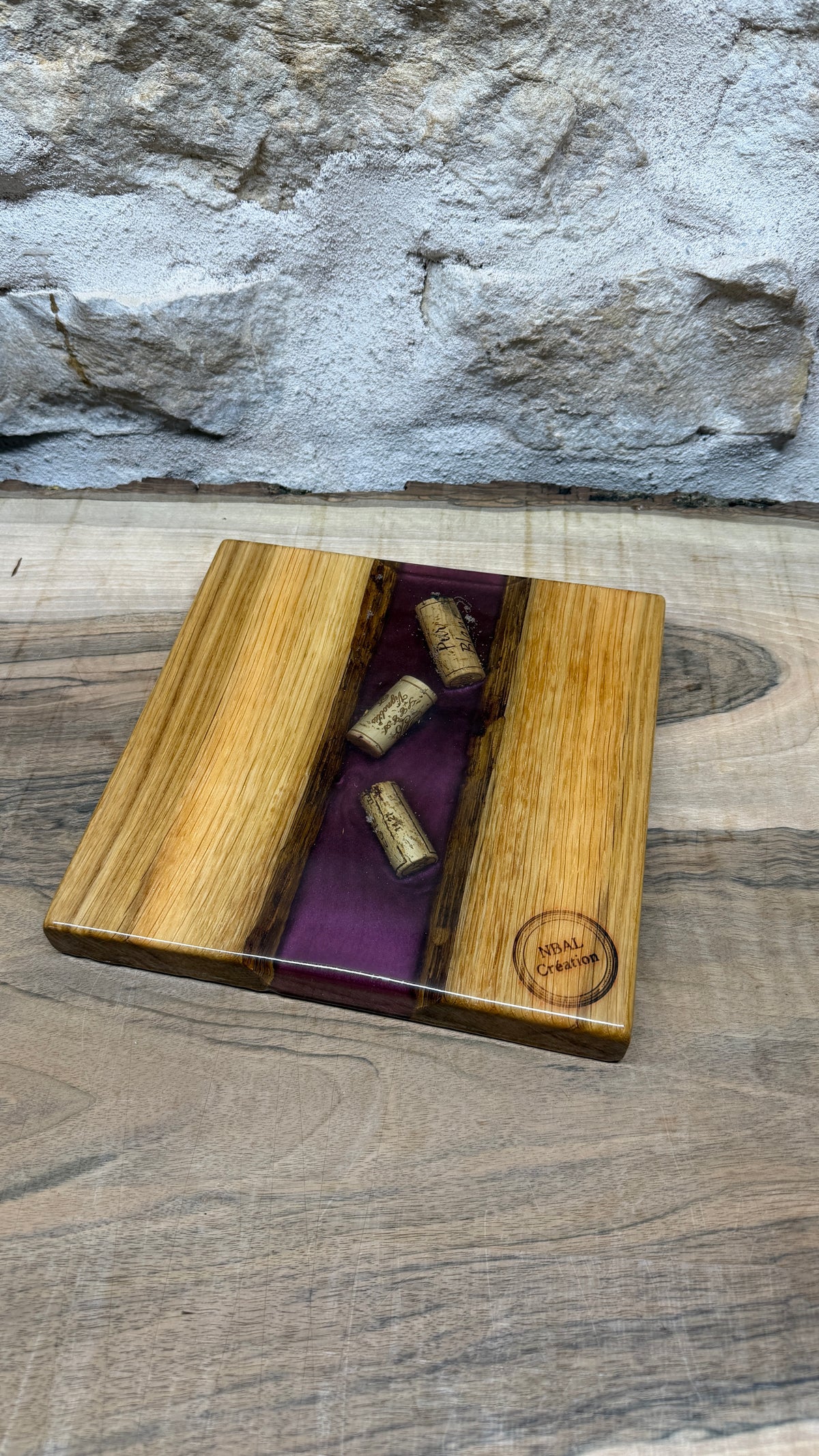 Dessous de plats bouchons de vins