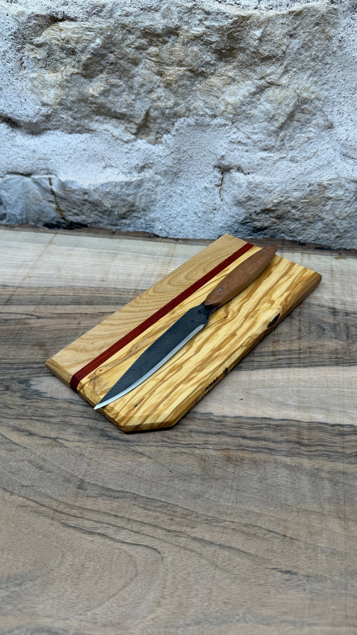 Coffret planches à saucisse et couteaux