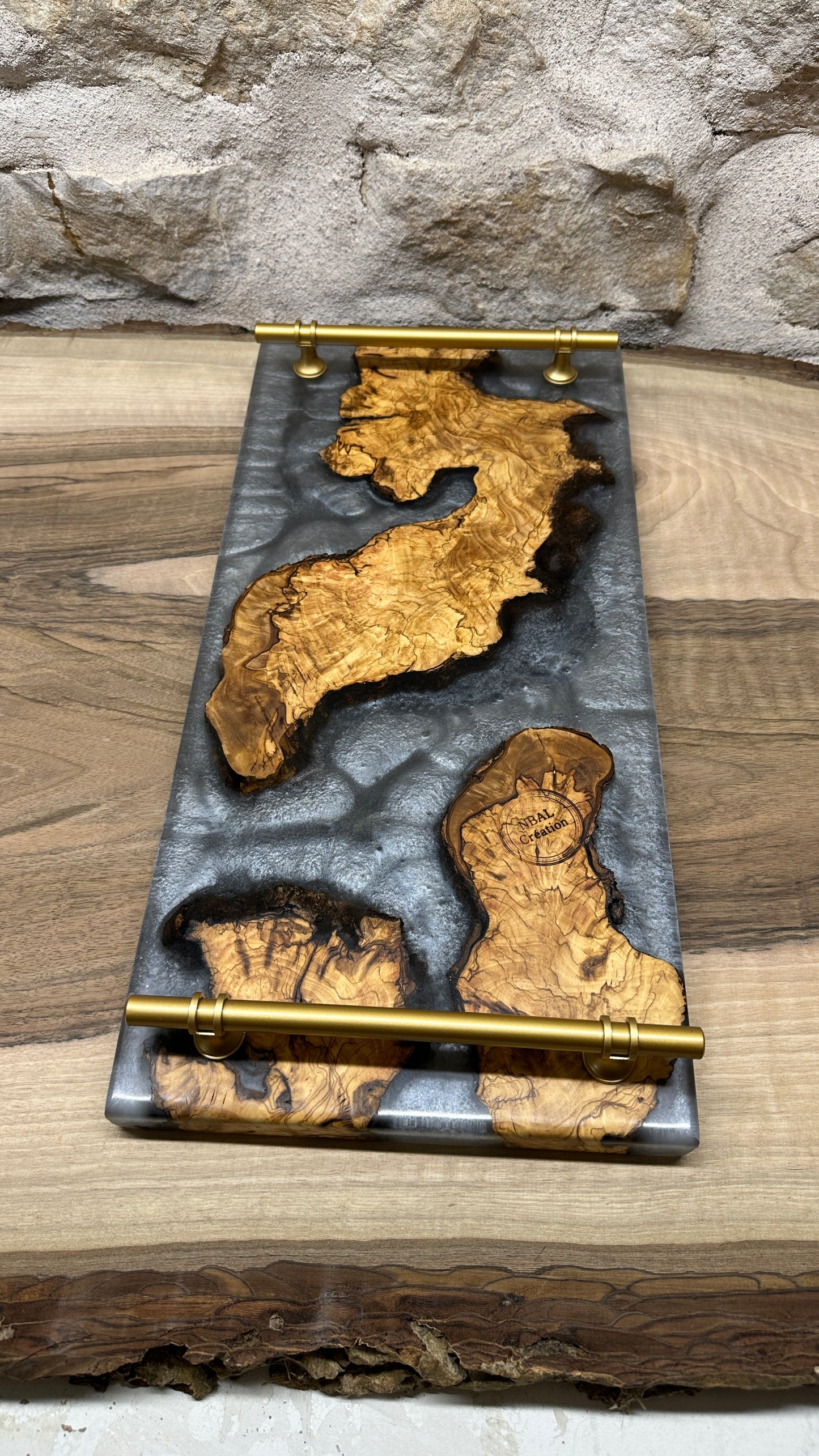 Petit  Plateaux résine et bois