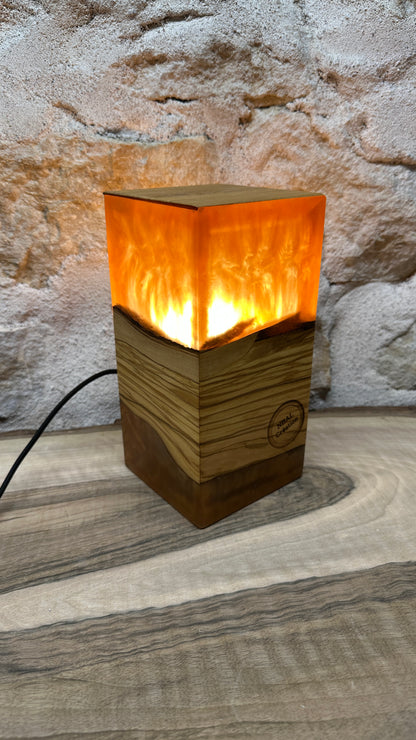 lampe Olivier/résine époxy