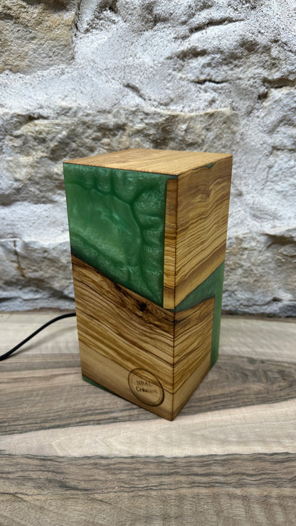 lampe Olivier/résine époxy