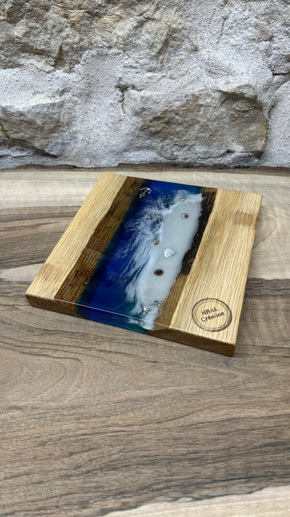 Dessous de plats effet mer