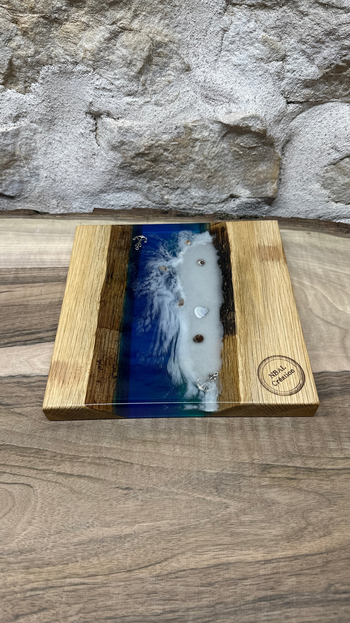 Dessous de plats effet mer