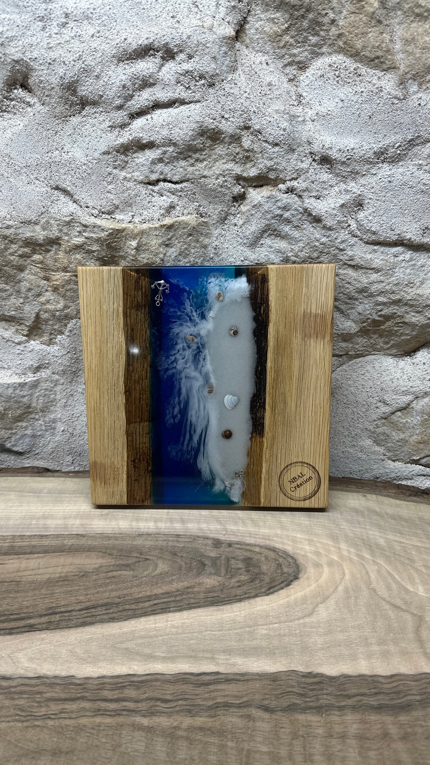 Dessous de plats effet mer