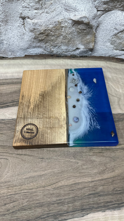 Dessous de plats effet mer