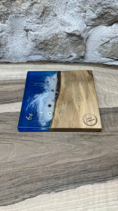 Dessous de plats effet mer
