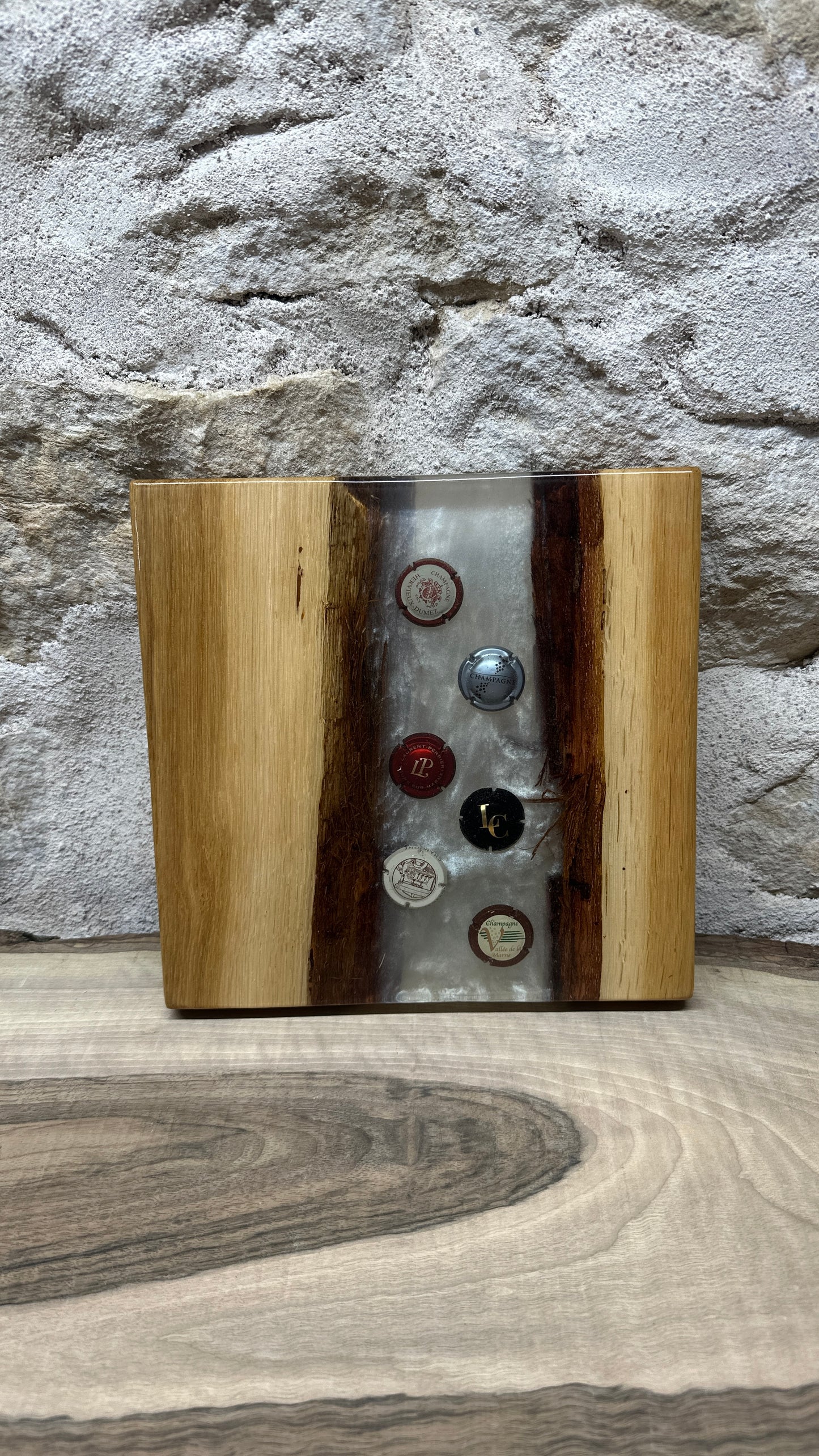 Dessous de plats capsules de champagne
