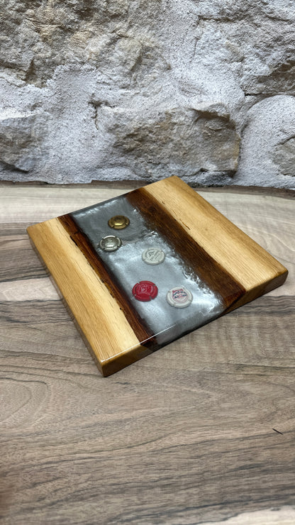 Dessous de plats capsules de champagne