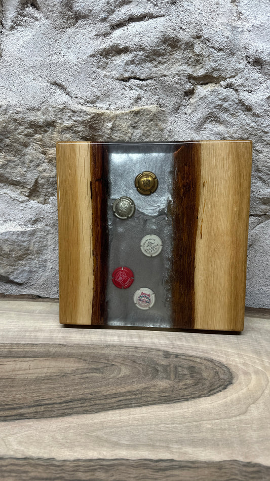 Dessous de plats capsules de champagne