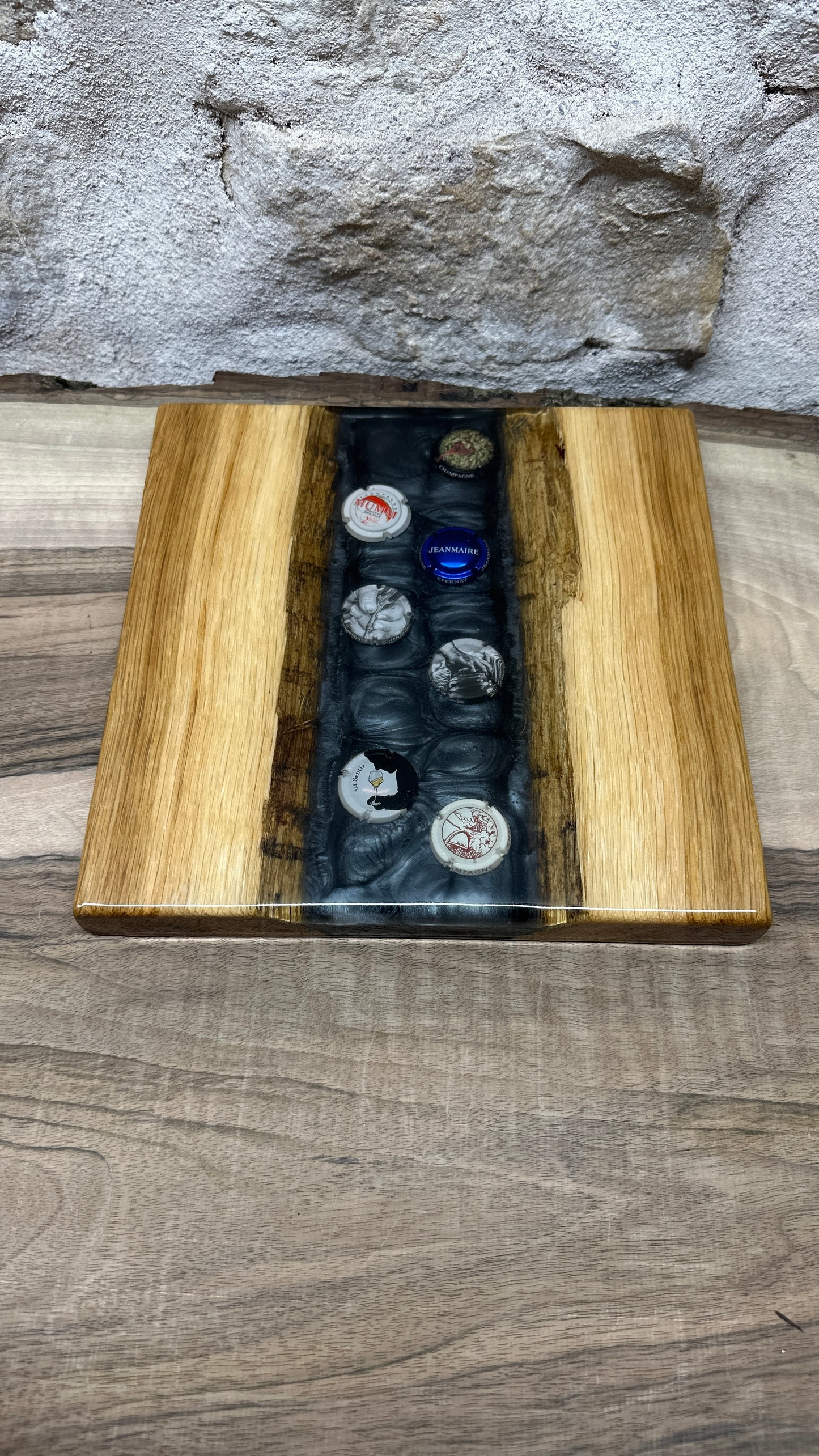 Dessous de plats capsules de champagne