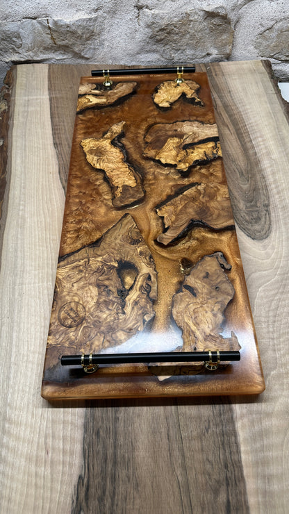 Grand Plateaux résine et bois