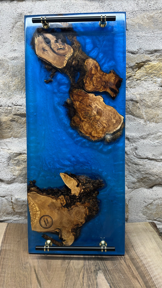 Grand Plateaux résine et bois