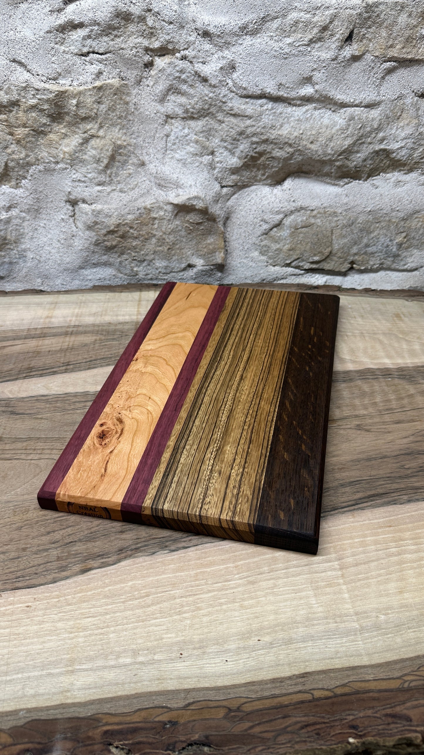 Planche à découper en bois massif